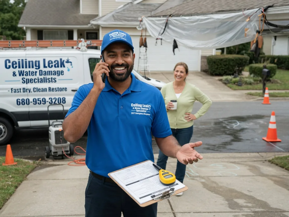 Ceiling Leak Cleanup Jacksons Gap, AL FAQs